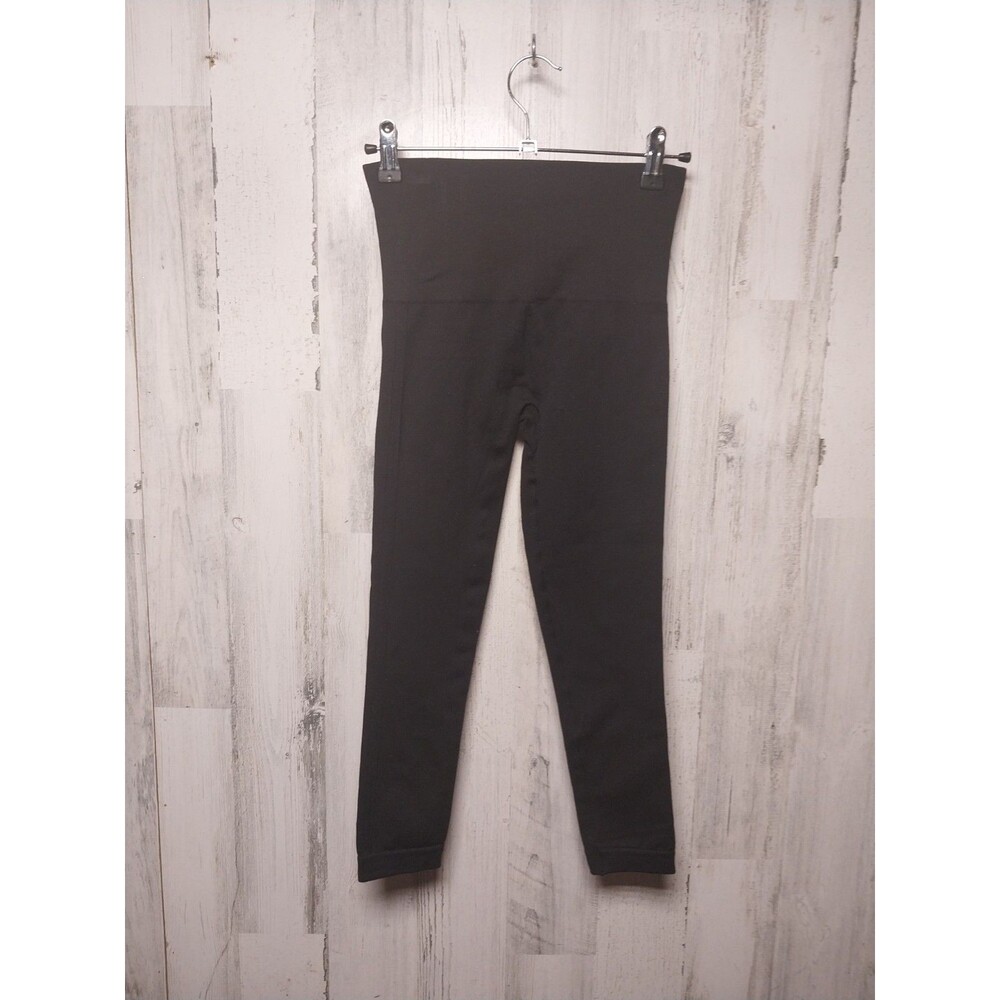 Spanx Leggings Womens Small Black Look At Me Now Ankle Sculpting